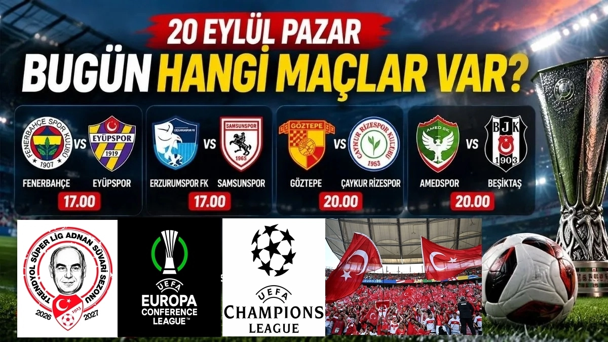 Bugün Hangi Maçlar Var. Saat Kaçta. Hangi Kanalda?