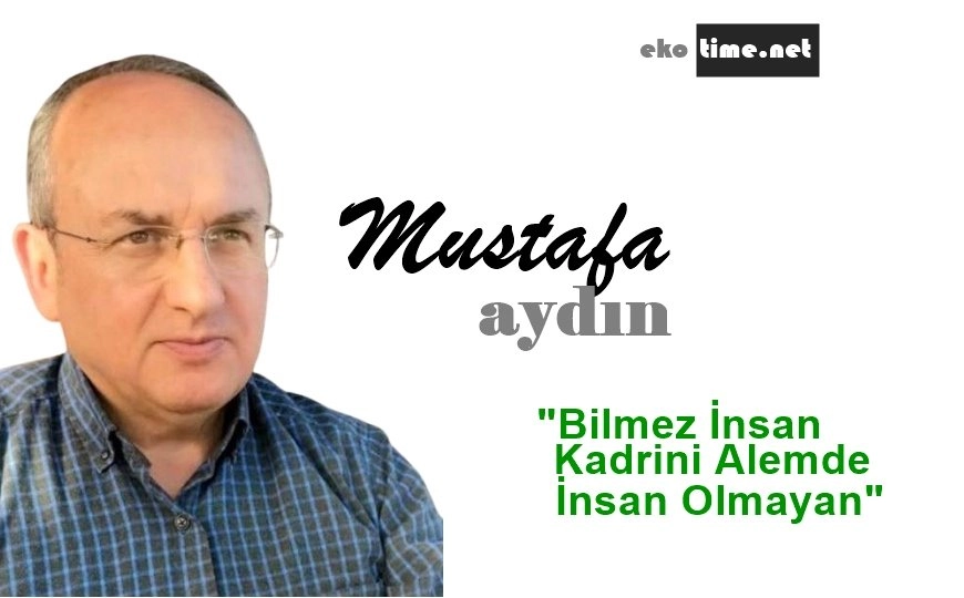 BİLMEZ İNSAN KADRİNİ ÂLEMDE İNSAN OLMAYAN