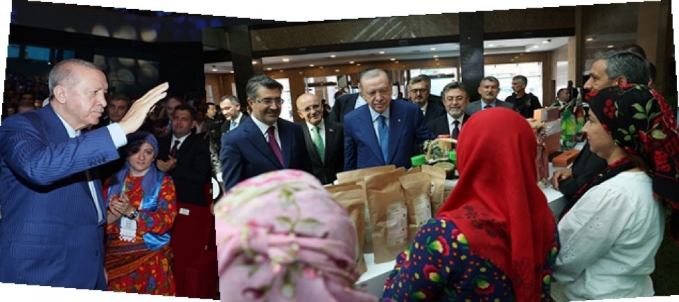 Cumhurbaşkanı Erdoğan: Kadın ve genç çiftçi kredisi limitini 3 milyon liradan 5 milyon liraya çıkarıyoruz.