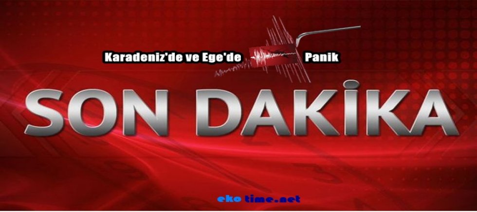 Depremler Paniğe Sebep Oluyor