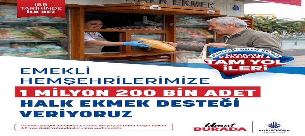 İBB'nin Desteği Sürüyor