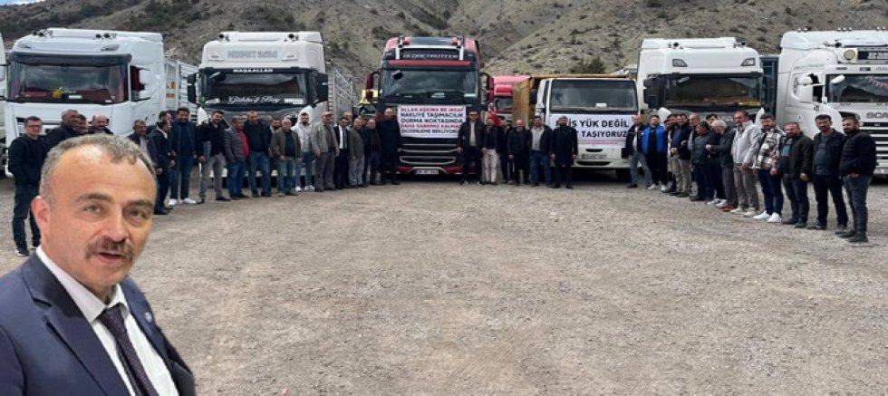 İYİ Parti Gümüşhane’den Nakliyeci Esnafına Destek