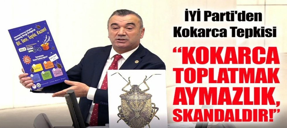 Kokarca İle Mücadeyeye Afiş Değil...
