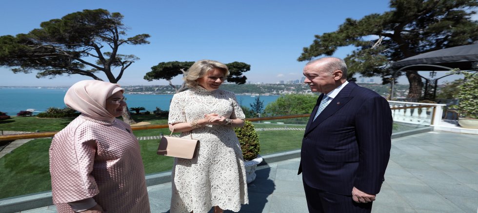 Kraliçesi Mathilde Türkiye'de