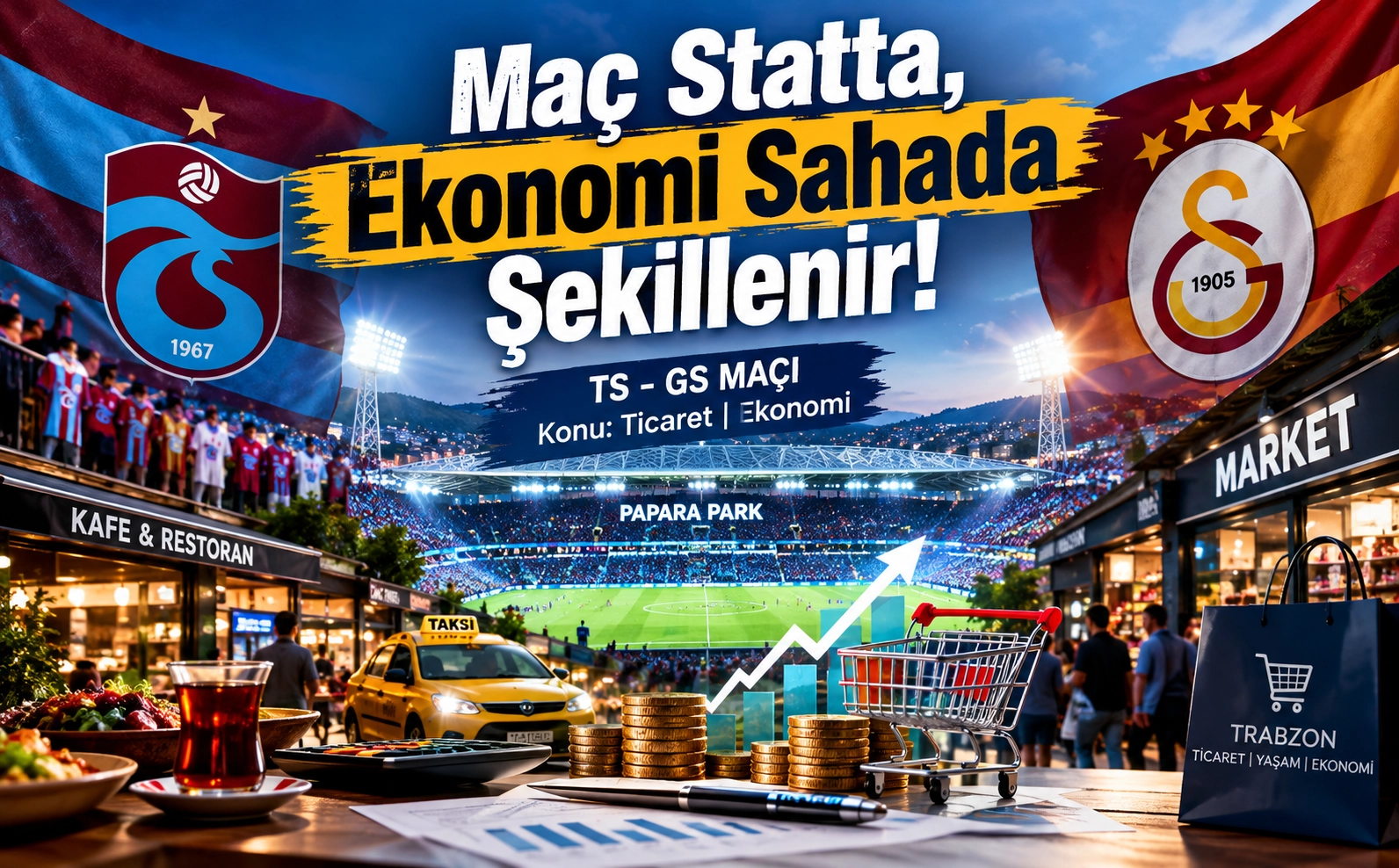 Maç Statta, Ekonomi Sahada Şekillenir! 