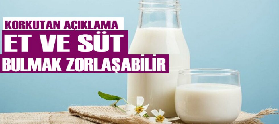 Mayıs’tan sonra süt bulmak zorlaşabilir