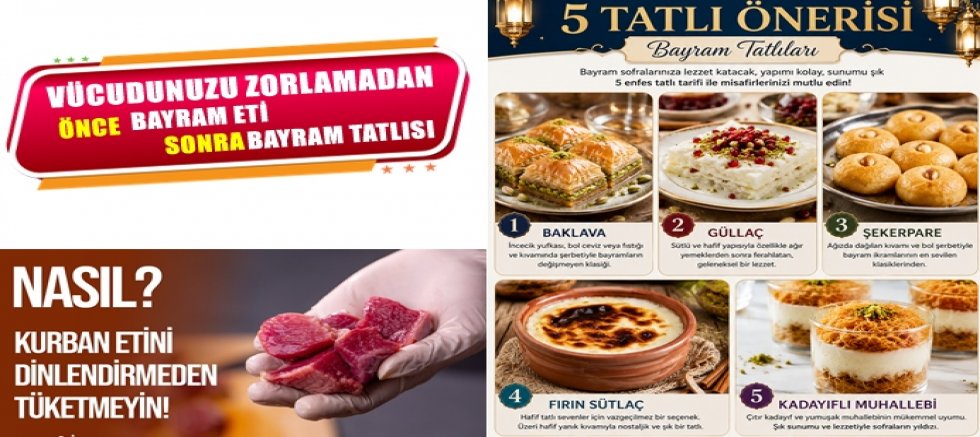 Misafirlerinizi Mest Edecek 5 Tatlı Önerisi