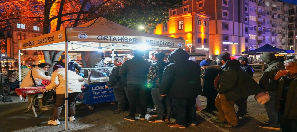 Ortahisar Belediyesinden Depremzedelere Destek