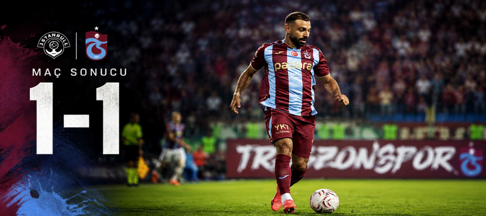 Salah’lı Trabzonspor İstanbul’dan 1 Puanla Dönüyor
