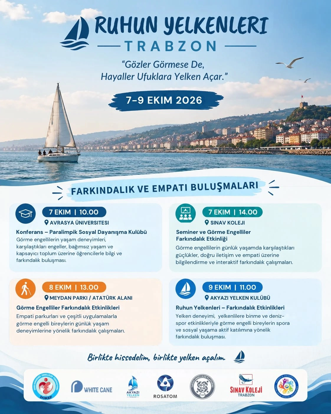 Trabzon Birlikte Yelken Açıyor