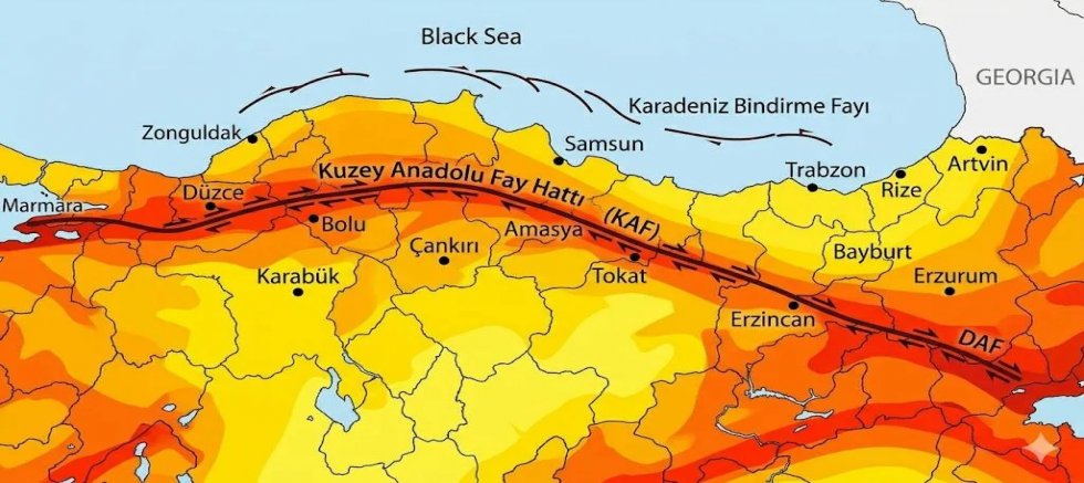 Türkiye'nin güncel deprem risk haritası açıklandı: Karadeniz ve Trabzon'un deprem riski ne durumda?