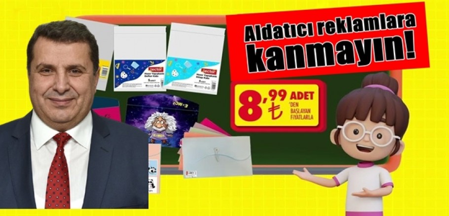 Mustafa Özcelep Uyardı: Aldatıcı reklamlara kanmayın!