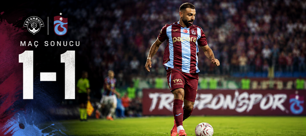 Salah’lı Trabzonspor İstanbul’dan 1 Puanla Dönüyor
