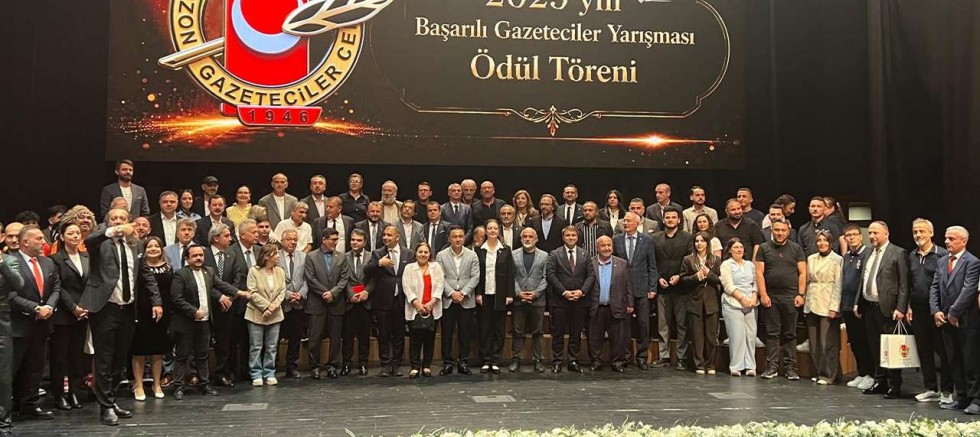 Şenol Yolcu, T.Gazeteciler Cemiyeti Tarafından Ödüllendirildi