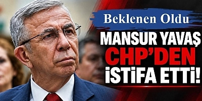 Ankara’da siyasi deprem! Mansur Yavaş CHP’den istifa etti.