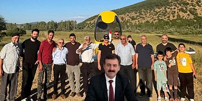 Ankara'dan havalandı, Gümüşhane'de tarlaya indi: Hava taksi denemesi ilgi gördü