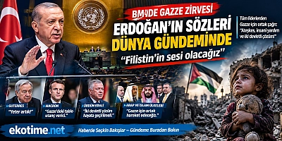 BM’de Gazze zirvesi! Erdoğan’ın sözleri dünya gündeminde: Filistin’in sesi olacağız’