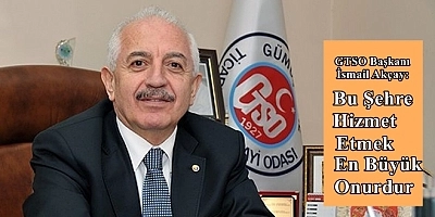 Bu Şehre Hizmet Şereftir