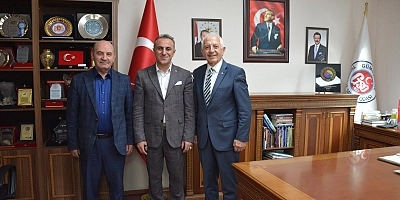 GTSO BAŞKANI AKÇAY’A ZİYARET TRAFİĞİ