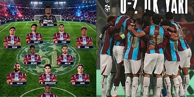 İlk Yarı 2-0 Tamamlandı...
