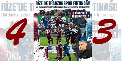 Karadeniz’de Fırtına Tersine Döndü! 2-0’dan 4-3’e Muhteşem Geri Dönüş!
