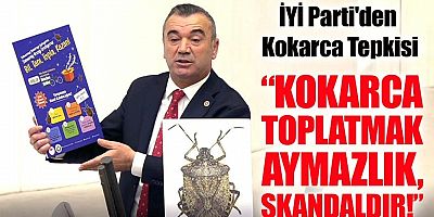 Kokarca İle Mücadeyeye Afiş Değil...