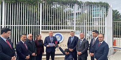 SPK önünde dikkat çeken çıkış