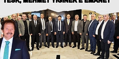 TESK'te Palandöken Dönemi Bitti Mehmet Yiğiner Dönemi Başladı: Metin Kara Yönetimde