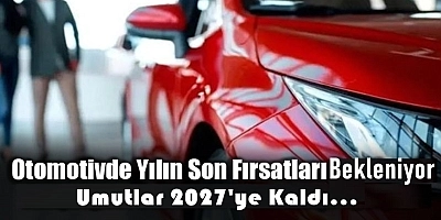 Yıl Sonu Kampanyaları Sektörü Canlandırabiir!