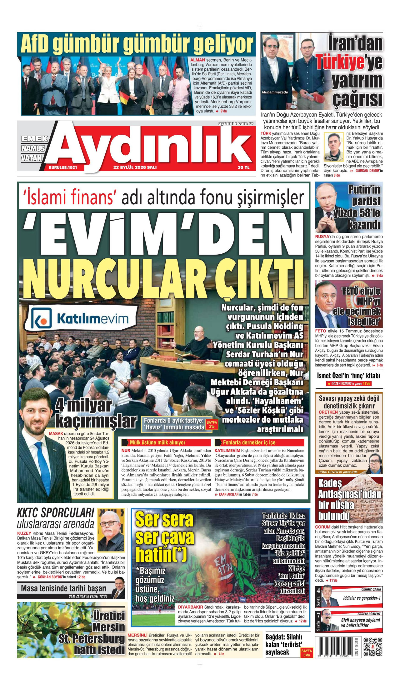 Aydınlık Gazetesi